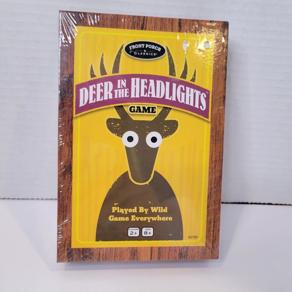 Deer in the Headlights Card Dice Game Ages 8+ NEW Sealed
